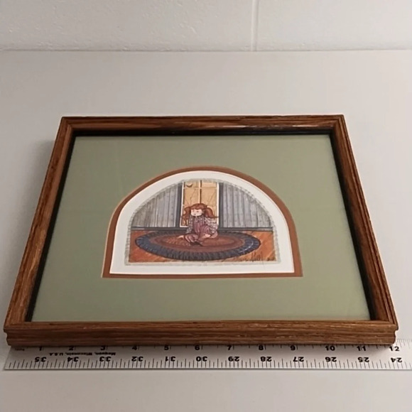 P. Buckley Moss 391/1000 1985 Professionally Matted, Framed, Signed Print - Picture 5 of 12